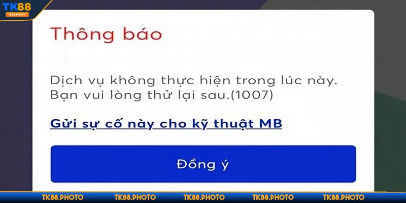 Bạn cần tránh giao dịch khi ngân hàng của nhà cái đang bảo trì